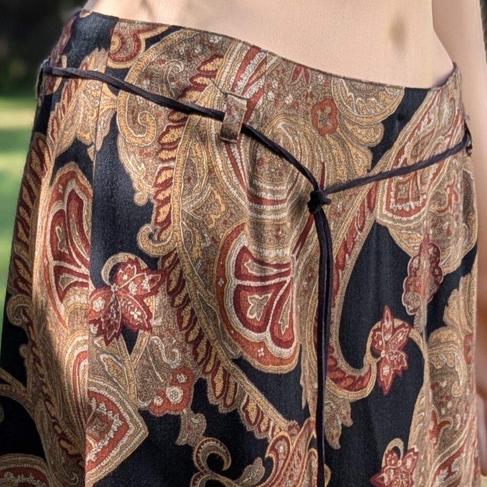 Liz Claiborne Paisley Midi Skirt - Picture 5 of 9
